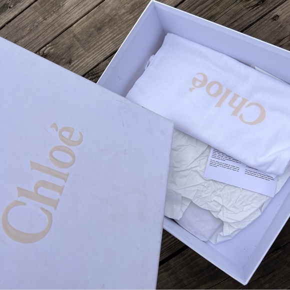 Chloe Edith Suede Lace Up Combat Boots - Picture 12 of 12